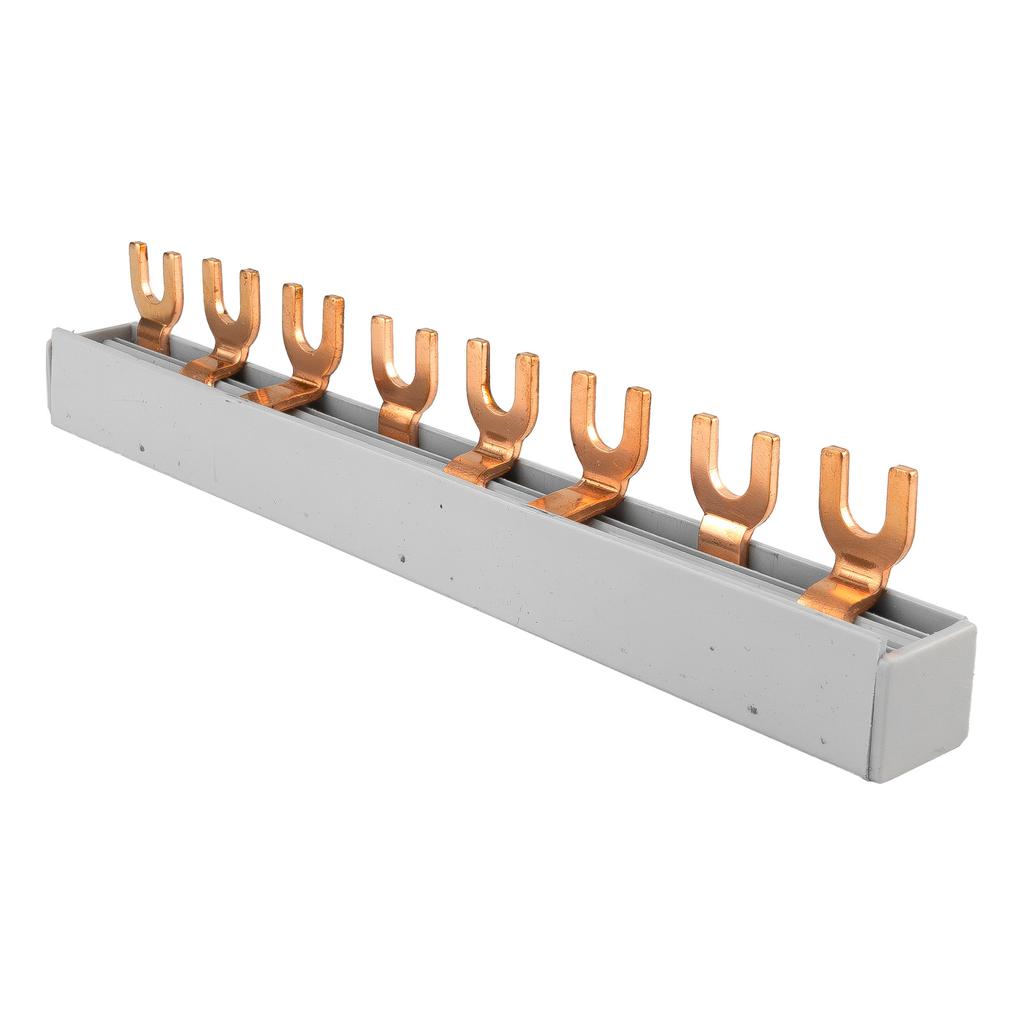 3-Phase 8-Module 12mm² Comb Busbar Bridge for MCBs