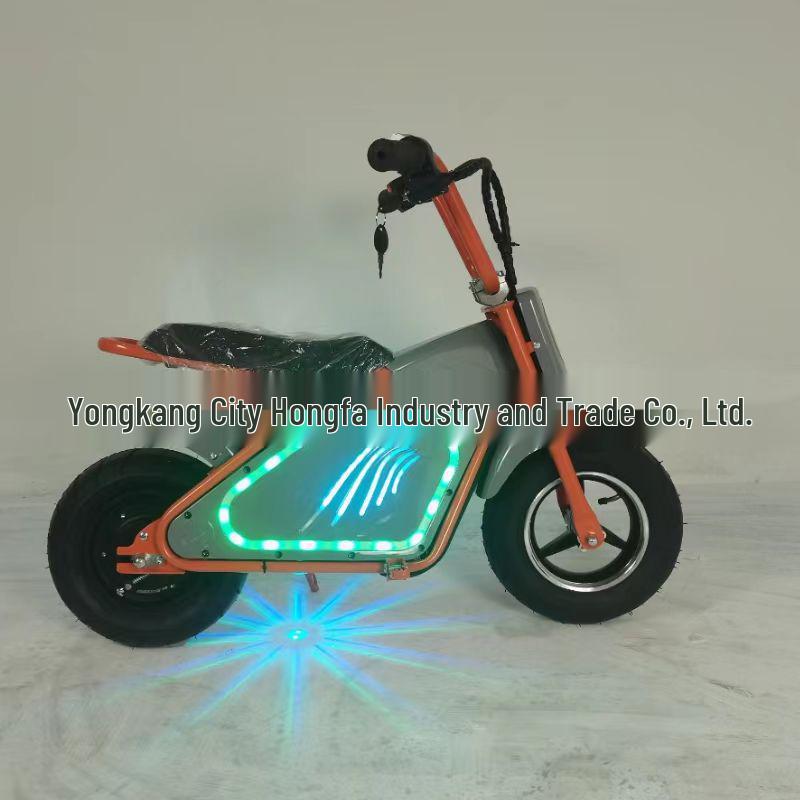 Kids' Electric Off-Road ATV Balance Bike - All-Terrain Four-Wheeler & Snowmobile