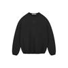 adidas X Fear of God Athletics Suede Fleece Crewneck Black Unisex Tops IS8706