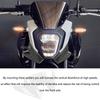 2025 Front Wheel Fender Beak Nose Cone Extension Extender Cowl Spoiler Cover For Honda CB500 Hornet CB 500 2024 Motorcycle