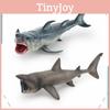Ocean Creature Shark Model For Kids Educational Display Pvc Craft