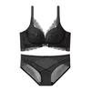 Small Breasts Gather Lace, Sexy Mulberry Silk A, Bacteriostatic, Temperature-changing Lining, No Steel Ring Bra Set