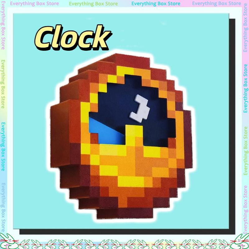 The 3d Pixel Clock Can Swing And Be Used For Desktop Decoration Creative Display Functions For Home Decoration