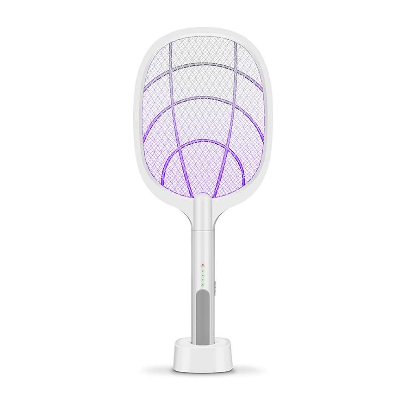 

Raqueta eléctrica mata mosquitos 2 en 1 recargable USB plegable para el hogar