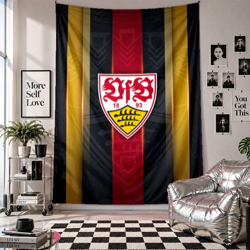 VfB Stuttgart Wall Tapestry Home Decor Wall Hanging Cloth for Bedroom Living Room Background