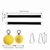 6pcs Non Slip Pull Up Grips Ball Hold Design Strength Trainer Grips Hand Grips  Fitness Exercise