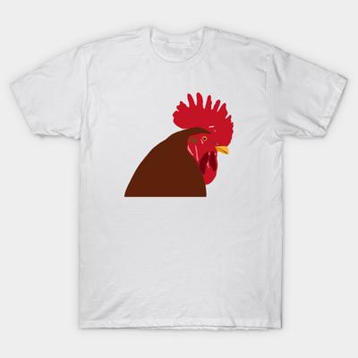 Camiseta Mujer Gallo Estampado Harajuku Kawaii Camiseta Verano Manga Corta Camiseta Top