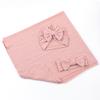 Cross-Border Baby Swaddling Blanket Set Foreign Trade Newborn Solid-Color Polyester-Cotton Swaddle Three-Piece Set 85x90cm