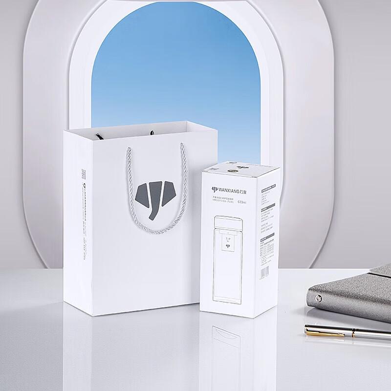 WANXIANG Single-layer Antibacterial Glass Tumbler