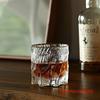 Glacier Old Fashioned Whiskey Glass Matte Ice Surface Wine Rock Glass Whisky Tumbler Vodka Cup Beer Mug Wooden Gift Box Packing