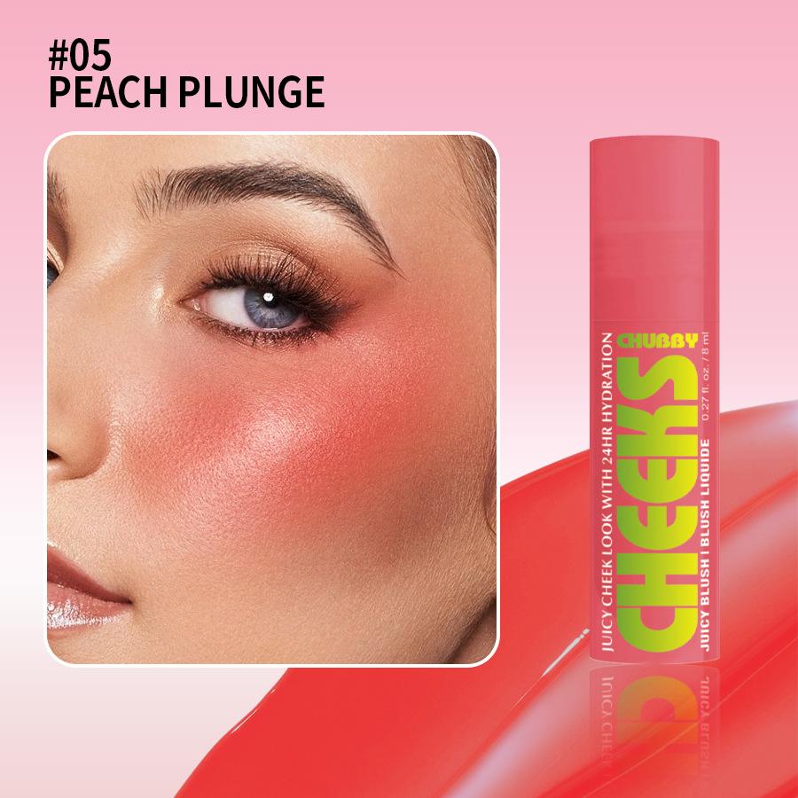PAGE VINE Multi Use Liquid Blush Stick Hydrating Cheek Tint 5