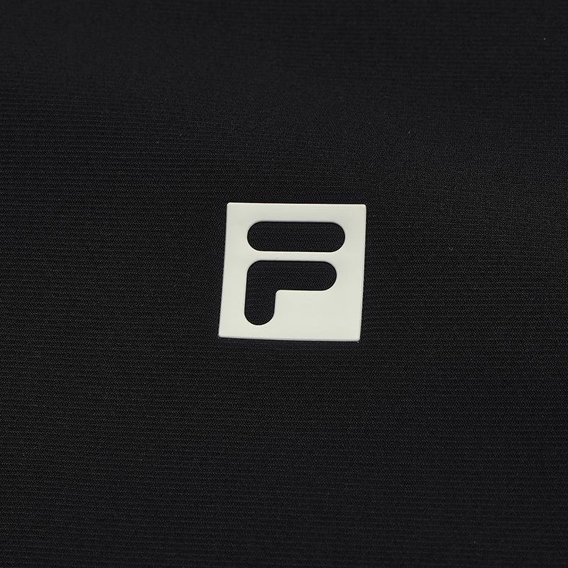 Fila Fitness Basic Minimalist Sports Casual Versatile Comfortable Knitted Jacket Men Jackets Deep-Black A11M611502FBK