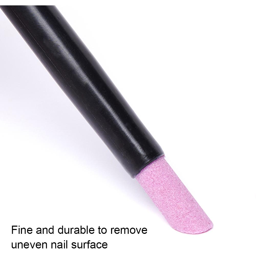 Quartz Stone Scrub Nail File Rods Cuticle Remover Dead Skin Remover Perfect Gift Lightweight Portable Handy Use Manicure Tools