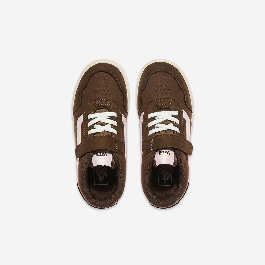 Vans Rijida Kids Sneakers In Mocha and Pink [V2920K-MOCHA/PINK]