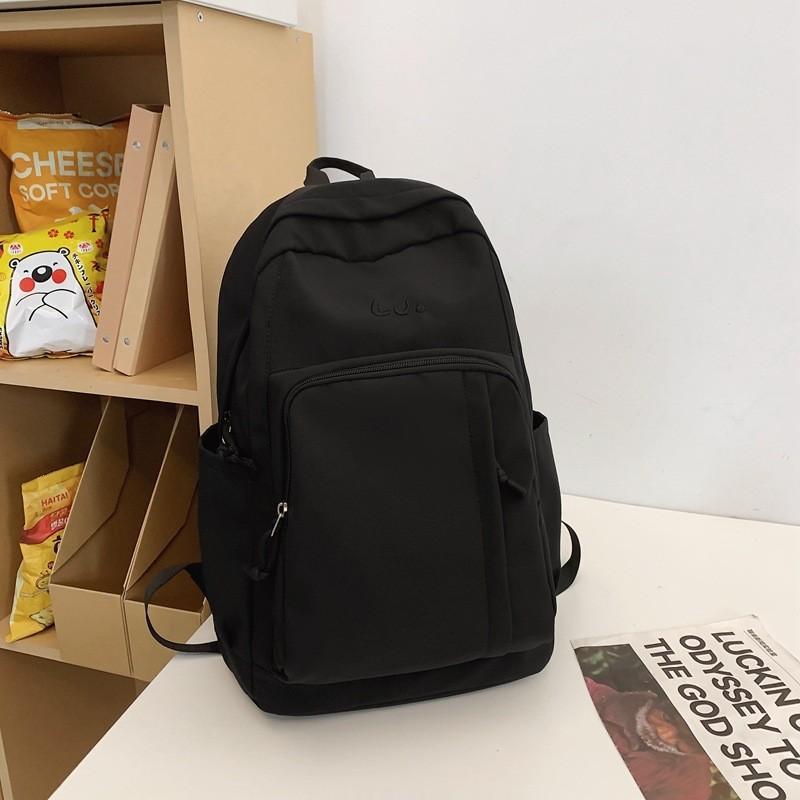 

Durable Waterproof Nylon Backpack Large Capacity For Laptops Up To 14 Inches чёрный