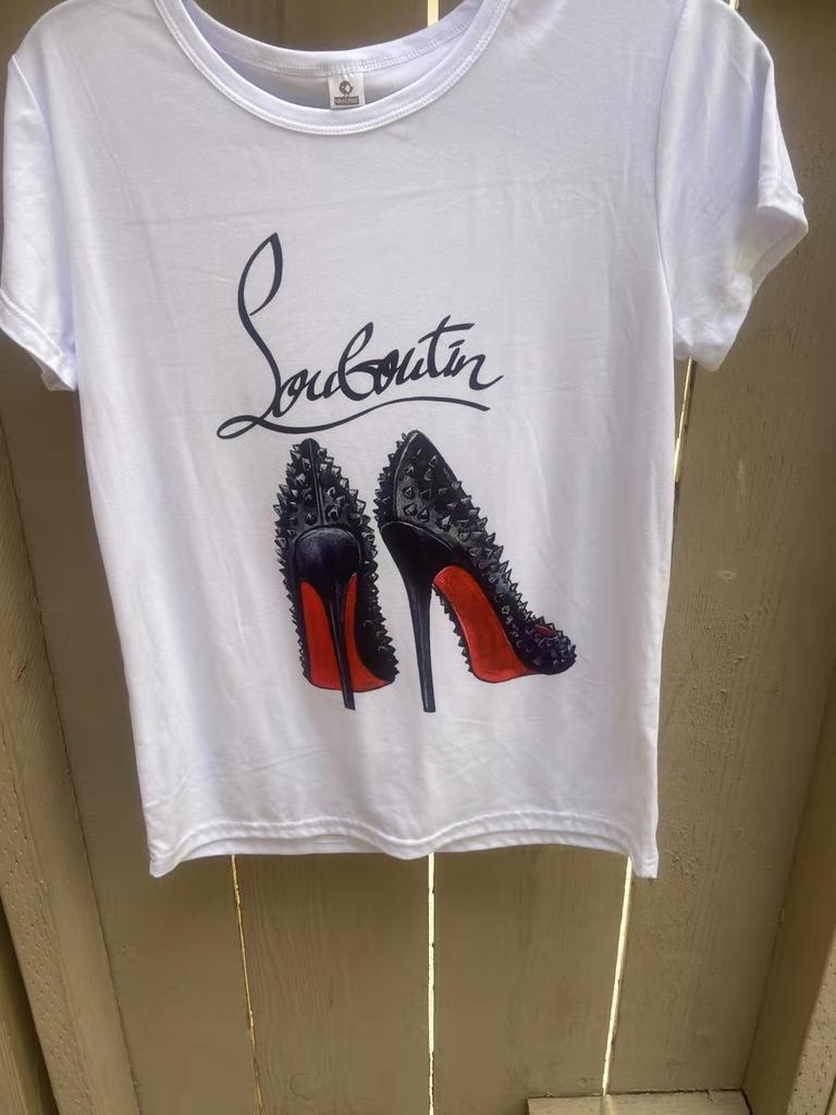 Modne litery pielęgniarka grafika serca damskie t-shirty 90S nowe letnie bluzki O-Neck koszule z krótkim rękawem topy damskie odzież