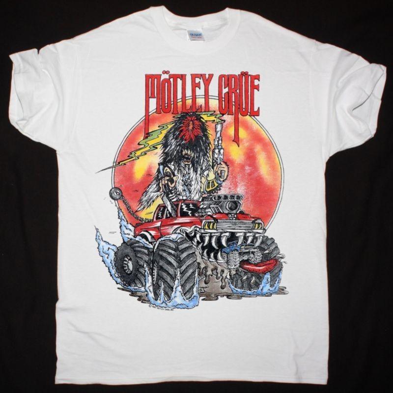 MOTLEY CRUE WRECKING CRUE WHITE T-SHIRT  TARIFFS INCLUDED Unisex T-Shirt S