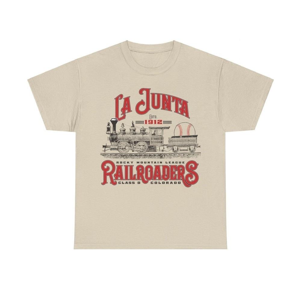 

La Junta Railroaders Est 1912 Colorado Baseball T-shirt L