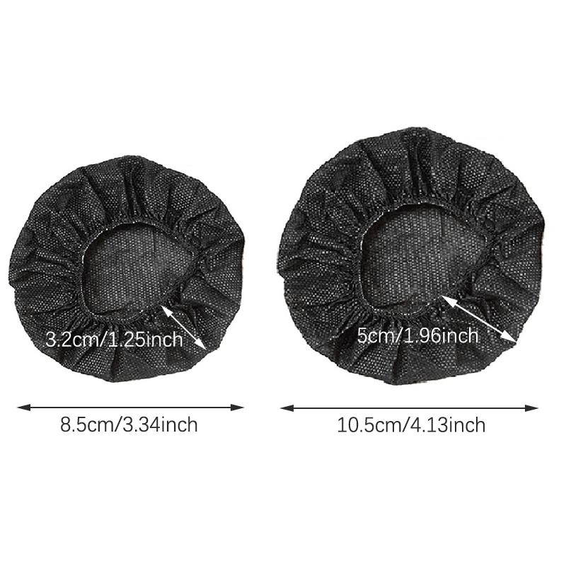 20Pcs/Bag Disposable Headphone Cover Nonwoven Earmuff Cushion 5-10.5Cm Headset Disposable Headphone Ear Covers