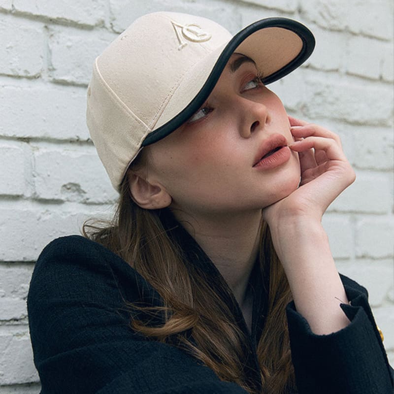 

Кепка-бейсболка из парусины с кожаной отделкой ACCLET (Бейсболка из канваса с кожаной отделкой) C020BEBK Beige black leather trim