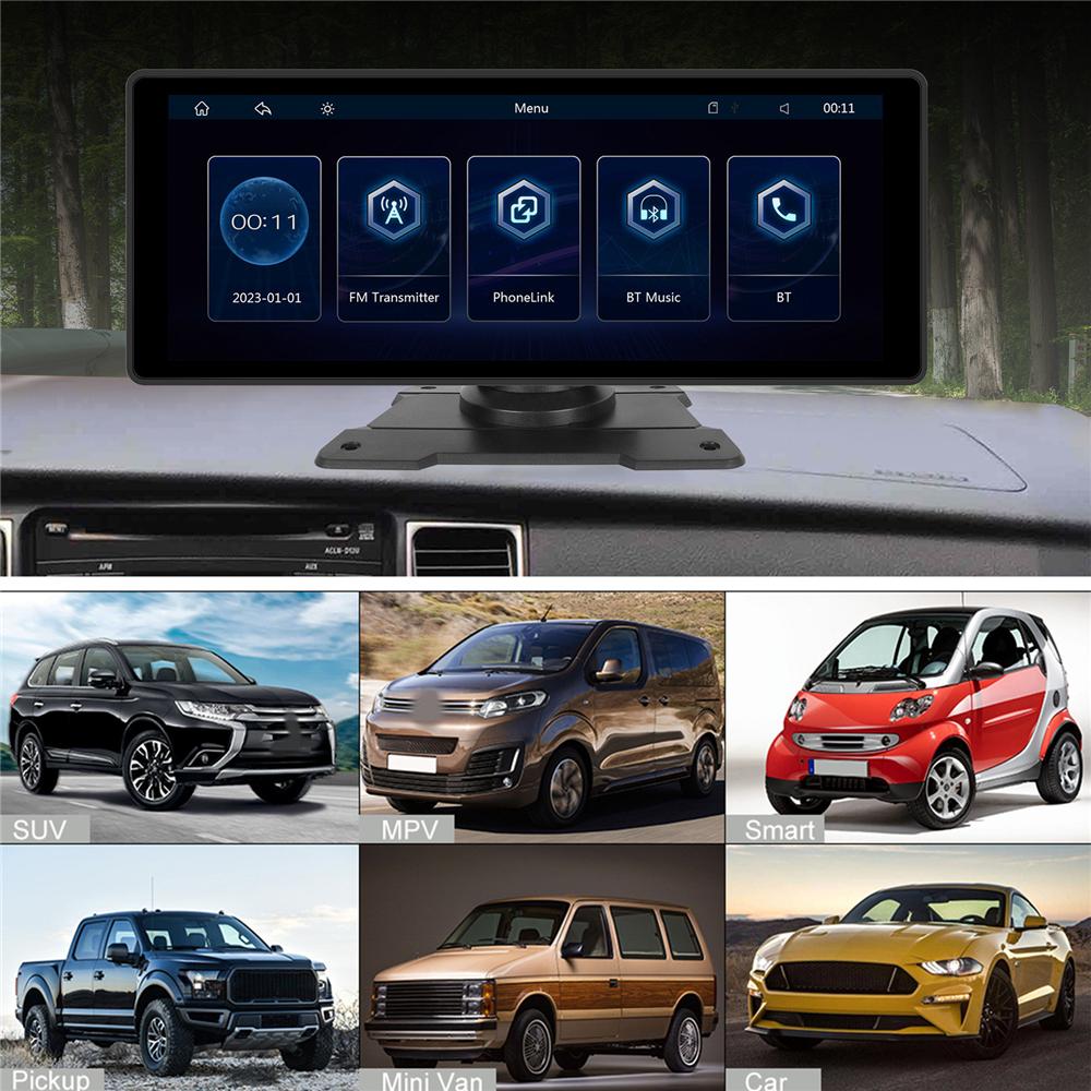 10.26" Support For Wireless Apple Carplay Andro Auto BT Multimedia Player Screen