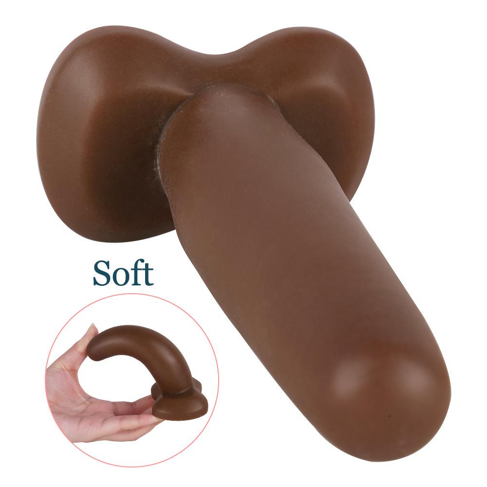 Female Bowknot Mini Vagina Smooth Anal Plug Couple Appealing Sex Products Adult Toys
