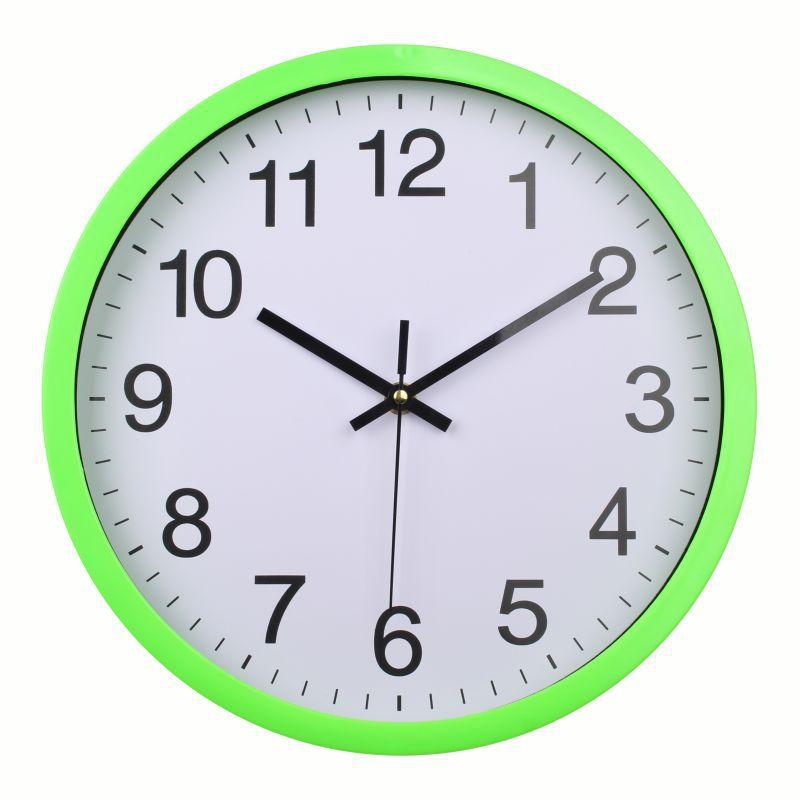 12-inch Quartz Silent Wall Clock Creative Simple Home Round Living Room Clock Design