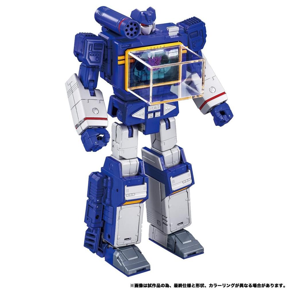 TAKARA TOMY Transformers MPG-19 Soundwave & Laserbeak Condor Anime Color Masterpiece Action Figure Toy Robot