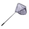 Portable Telescopic Stainless Steel Fish Landing Net with Folding Triangle Head