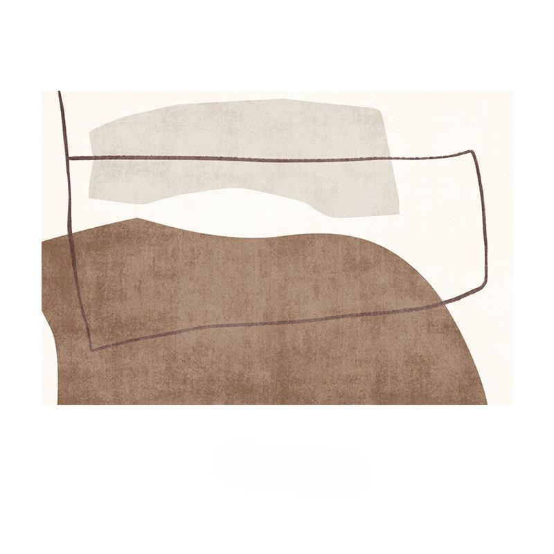 

Modern Carpets for Living Room Decoration Minimalist Home Floor Mat Non Slip Bedroom Bedside Office Study Homestay Hotel Rugs 40x60cm