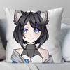 Eeiris Zzuro Vtuber Anime Pillow Case Fashion Square Pillowcase Bedroom Sofa Room Ins Decoration Leisure