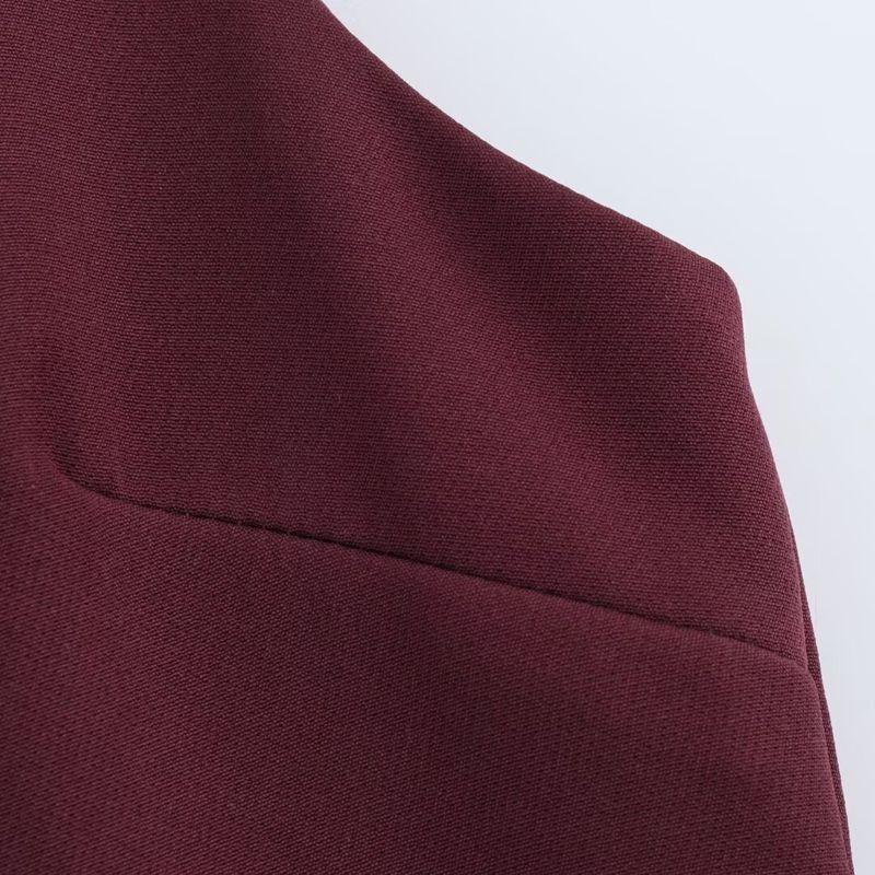 Kaslead New Arrival Women's Clothing Fashion Style Fashion Minimalist Silk Net Patchwork Dress 4661289