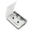 Portable Cassette Compact Personal Walkman Cassette Tape Player with Auto Reverse Headphone Stereo Clear FM Auto Reverse Function Player, Recorder,