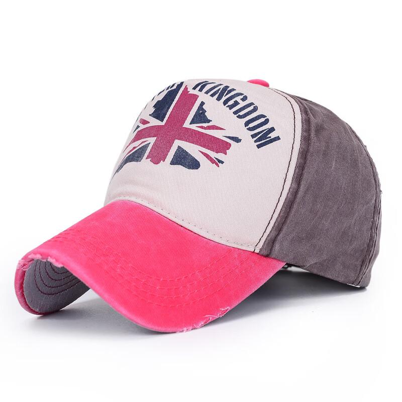 ZHENYUEQI Distressed Cross Letter Baseball Cap Adjustable