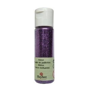 Poudre de paillettes ultrafine lavande 20ml rayher
