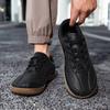 Men Barefoot Casual Flats Driving Shoes Black Wide Head Sneakers Walking Shoes Yoga Fitness Shoes Large Size