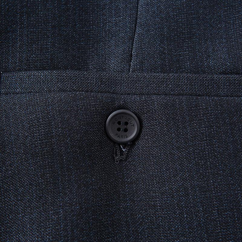 MONTAGUT Men's Cotton Blend Breathable Business Dress Pants