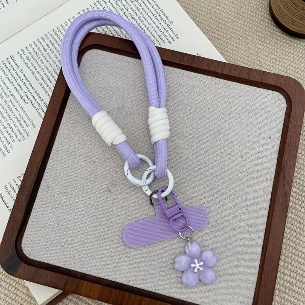 Anti-Drop Phone Lanyard Strap Detachable Phone Hanging Chain Wrist Strap Phone Holder Women Girls