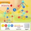 3D Geometric Bead Building Blocks: Educational Toy for Kids' Creativity
