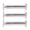 100 Sets Rivets M2 Stainless Steel Multifunctional Hex Nut   Flat Round Head Screw Rivets for Fence