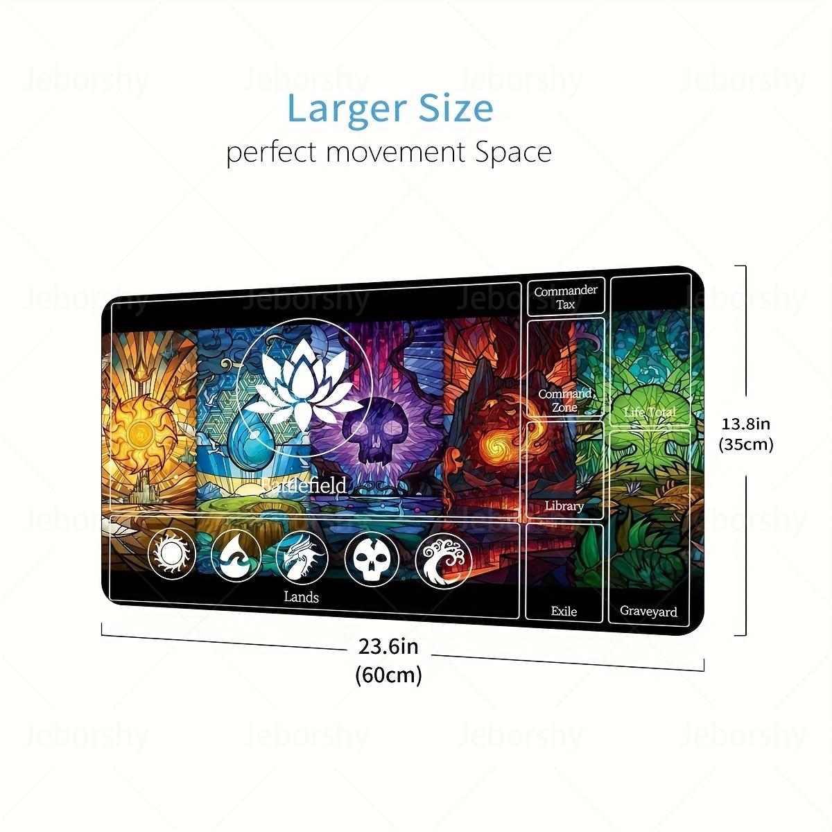 Game Mat  Vibrant Playmat Durable Rubber Material Perfect for Game Nights and Training Sessions Trading Card Game Acssories 300x800x2mm