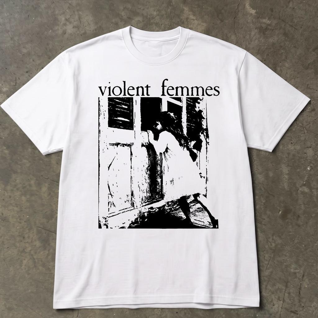 Vintage Violent Femmes Shirt, 80s Retro Alt Folk Punk Rock Band Unisex Tee