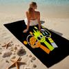 proof beach towel with a Sprunki Game1 pattern - soft,absorbent,quick-drying,machine washable - perfect for swimming,camping,bathing