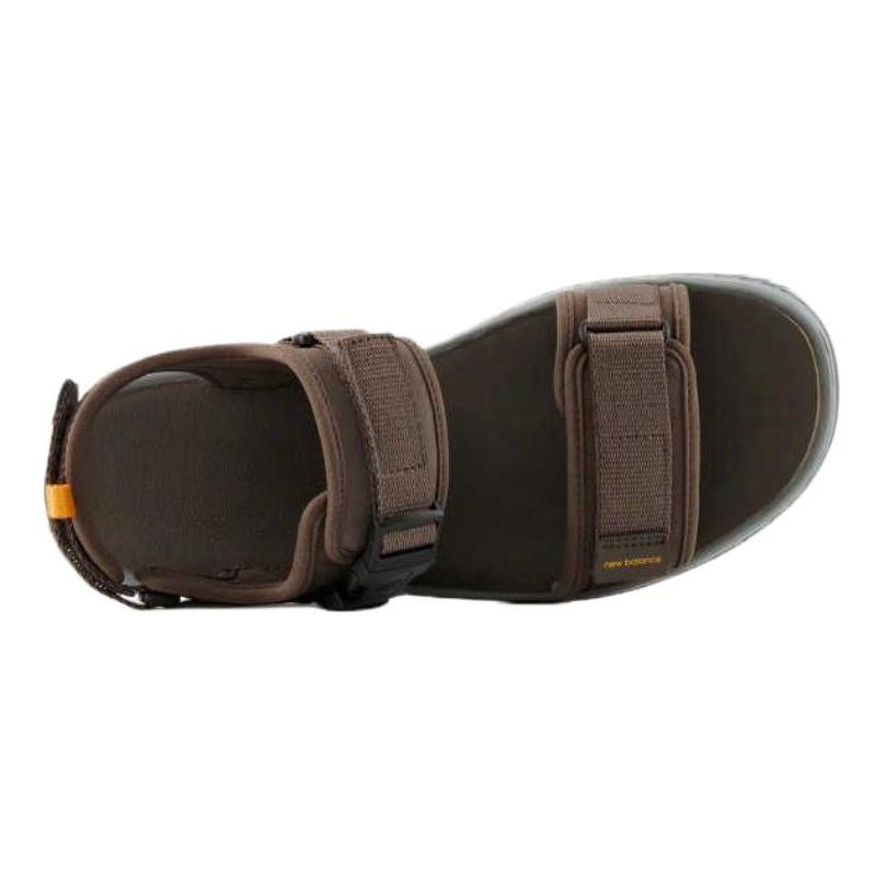 New Balance Nb 600 Fabric Retro Classic Simple Comfortable Beach Sandals Men Sandals Brown SMA600B1