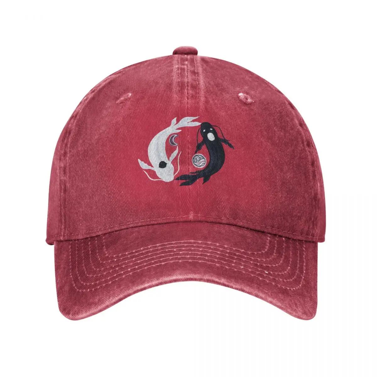 Tui and La With Water Tribe Symbols Baseball Cap Luxury Cap Winter hat Golf dad hat Unisexs Caps Womens