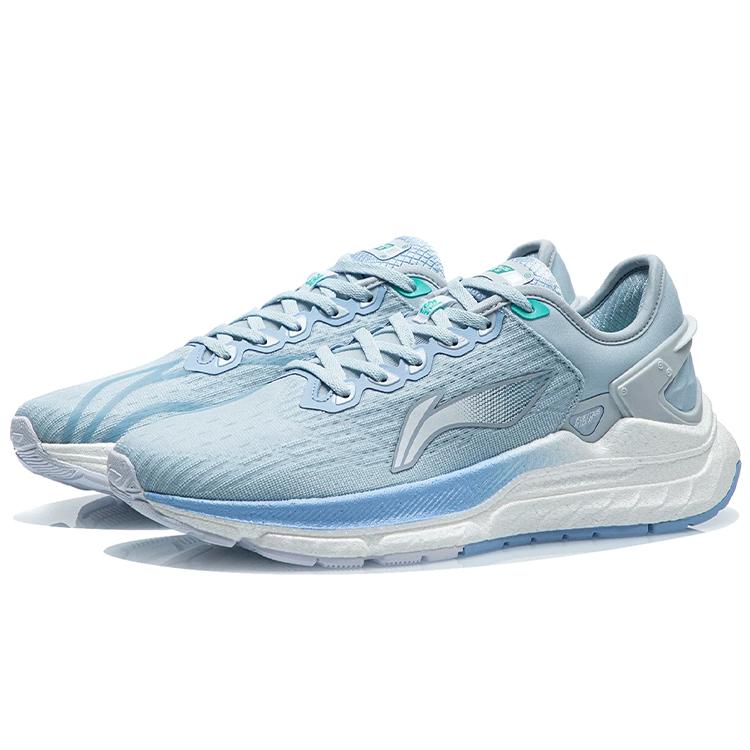 Li Ning Furious Rider 5.0 Comfortable Slip Resistant Abrasion Resistant Low top Casual Shoes Men's Light Belly Blue ARZR001-6