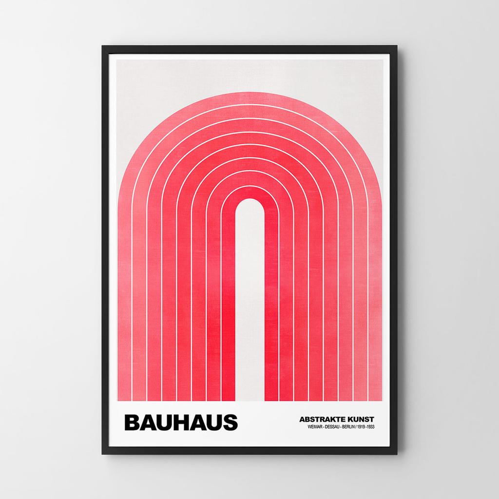 Poster Bauhaus arcobaleno