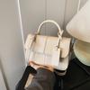 Popular niche splicing bags New women's bags Versatile messenger bags Fashion portable small square bags