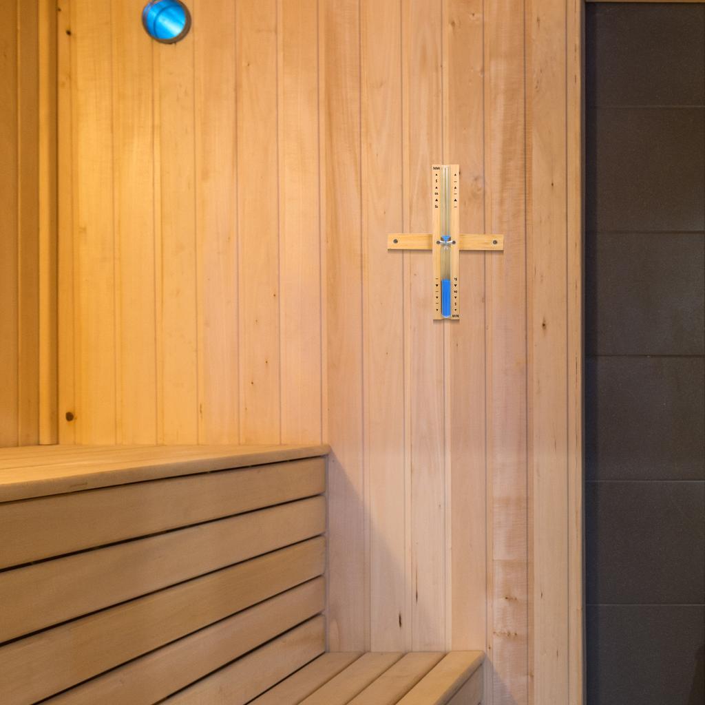15-Minute Sand For Sauna Room Wooden Hourglass Timer Spa Water Therapy Glass Tube Timer Durable Wood Hourglass Household Use