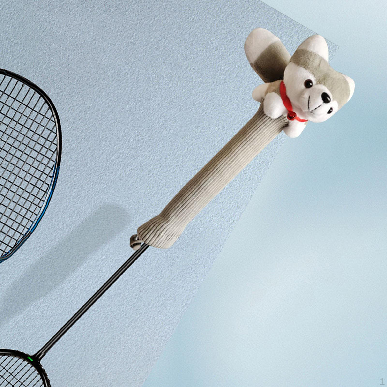 

Чохол для рукоятки ракетки для бадмінтону, трикотажний нековзкий протектор Grey